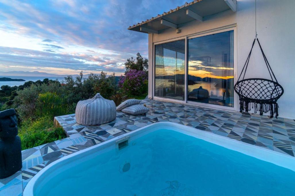 Indigo Boutique Home Katsaros  Ngoại thất bức ảnh