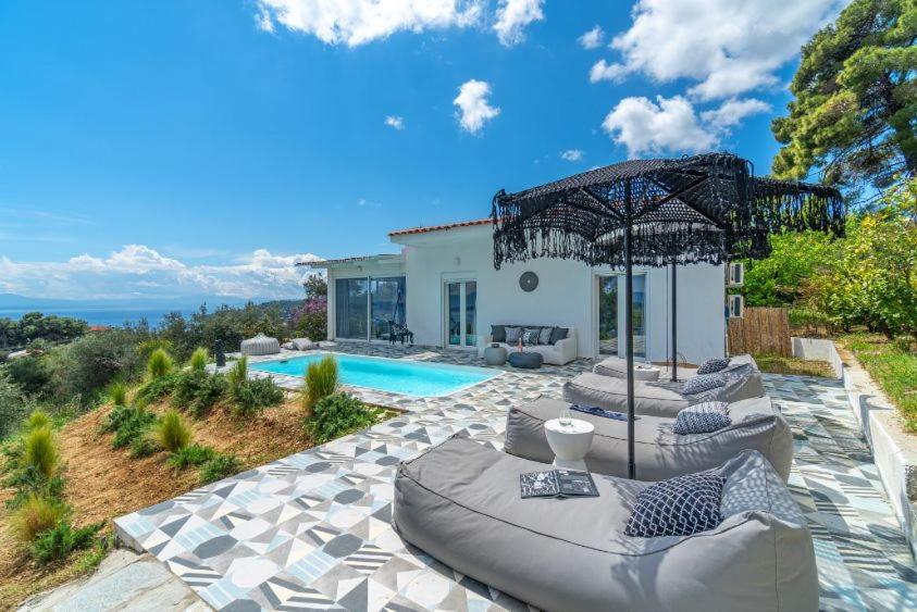 Indigo Boutique Home Katsaros  Ngoại thất bức ảnh