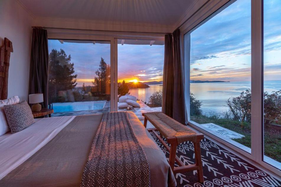 Indigo Boutique Home Katsaros  Ngoại thất bức ảnh