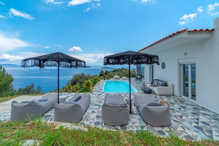 Indigo Boutique Home Katsaros  Ngoại thất bức ảnh
