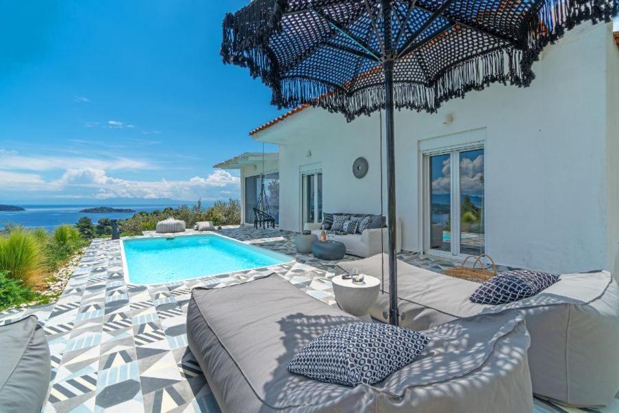 Indigo Boutique Home Katsaros  Ngoại thất bức ảnh