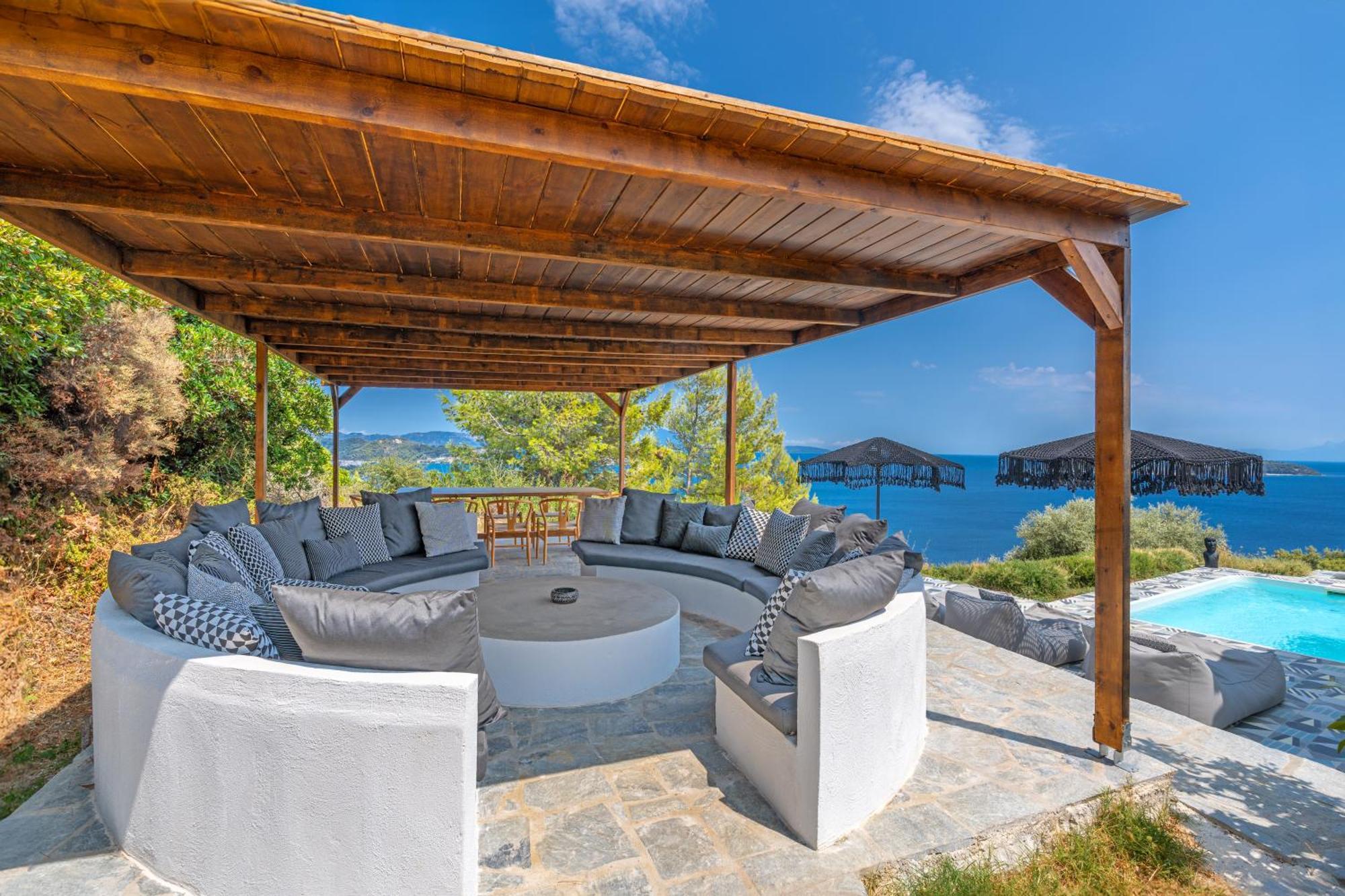 Indigo Boutique Home Katsaros  Ngoại thất bức ảnh